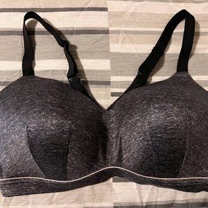 Cacique Lightly Lined Lounge Bra - Gray - 40DDD
